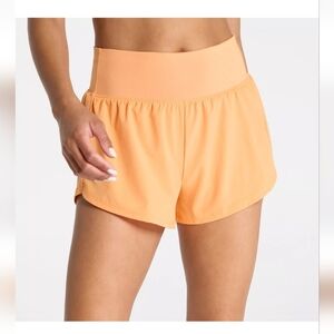 NWT DSG Women's Orange High-Waisted Shorts Orange